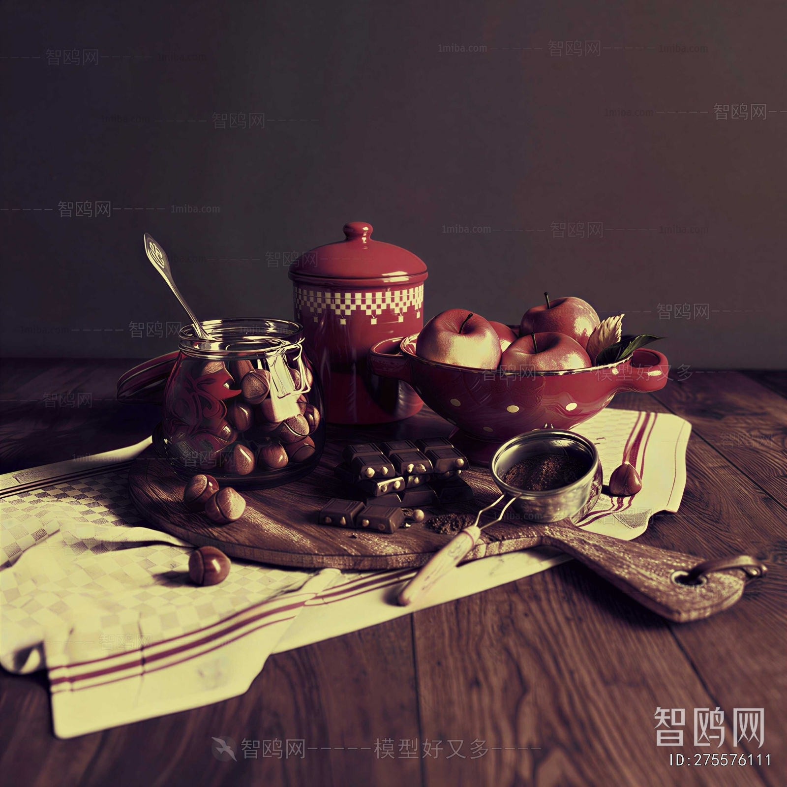 Retro Style Decorative Set