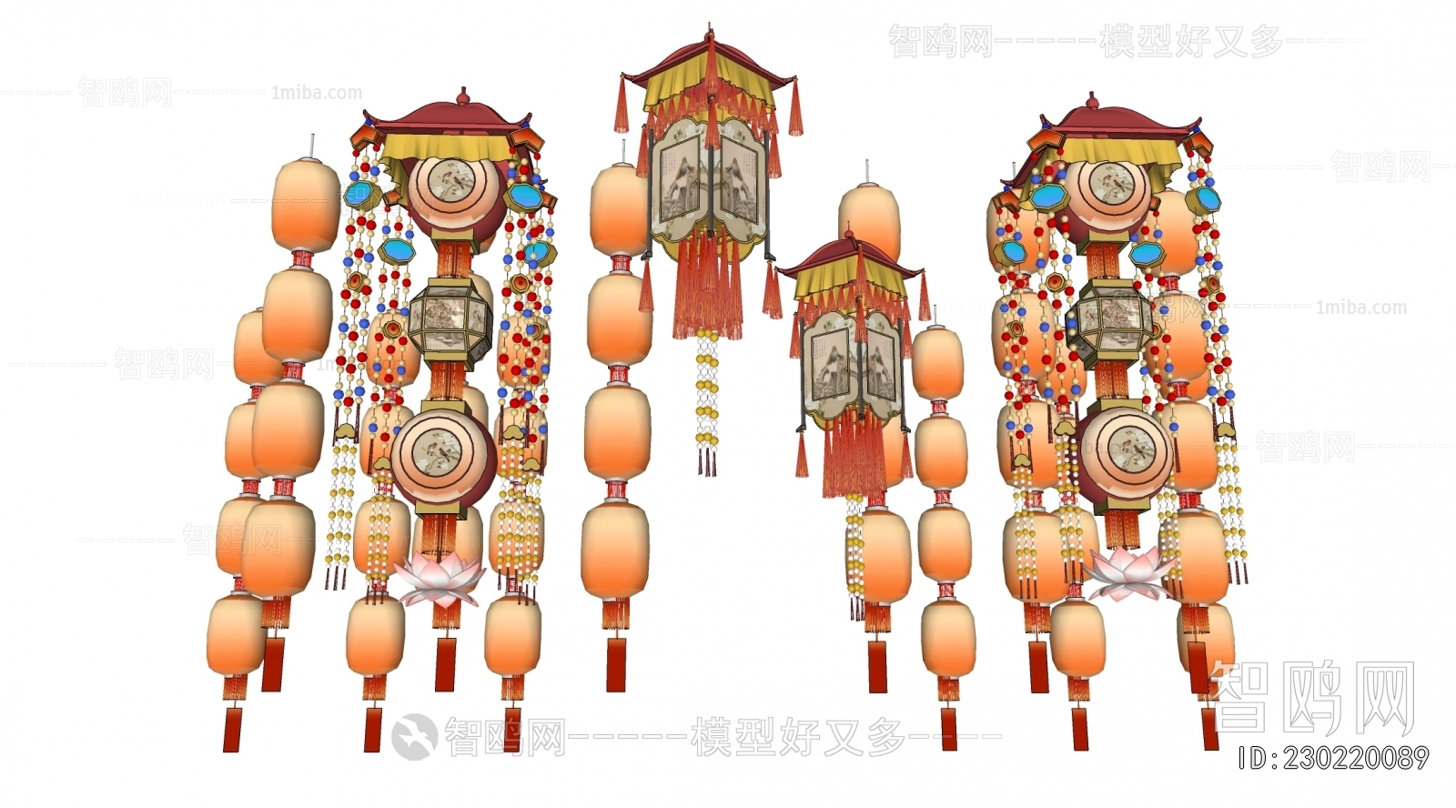 New Chinese Style Decorative Lamp
