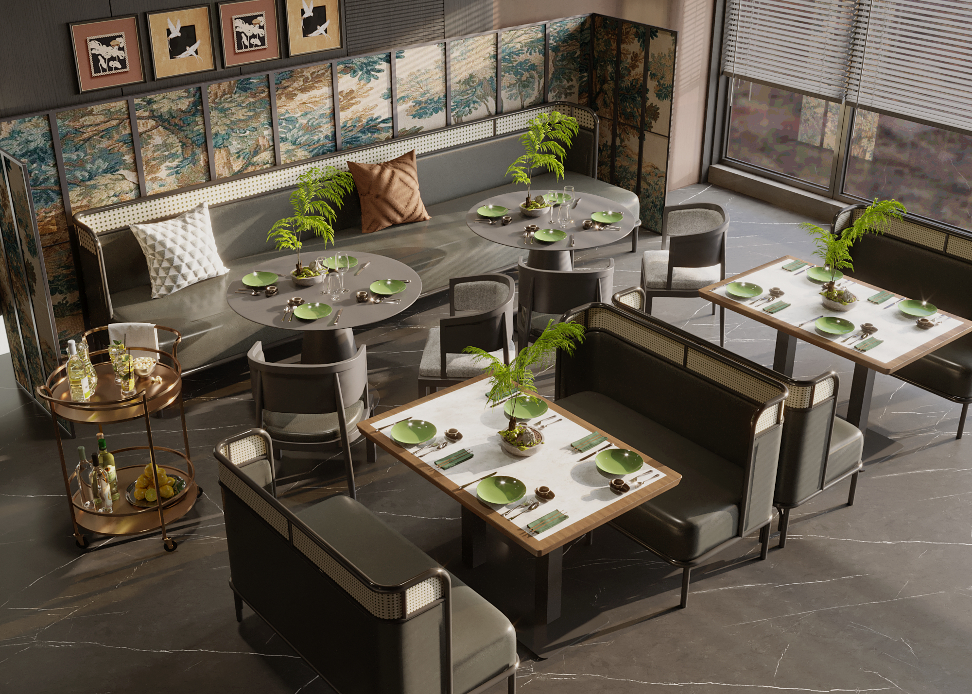 Modern Dining Table And Chairs