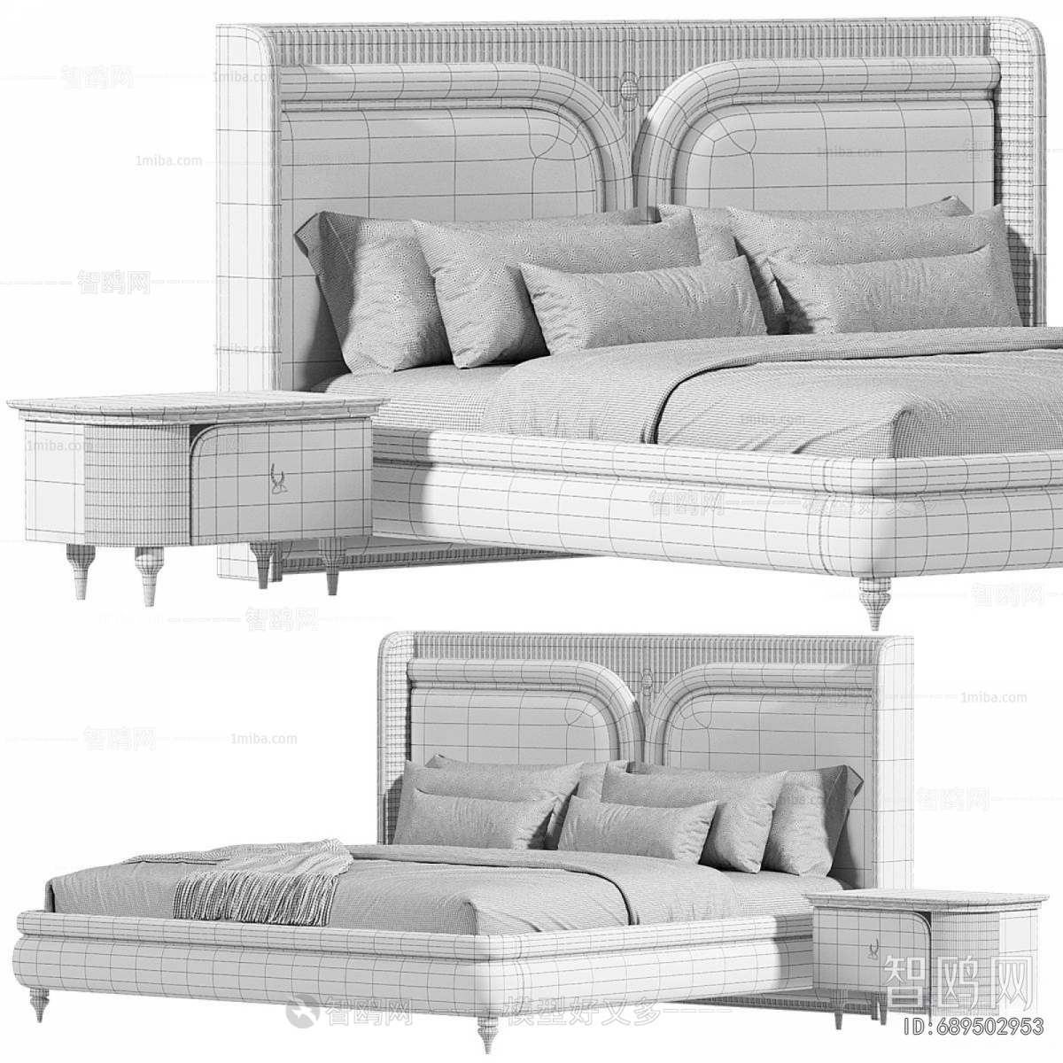 Modern Double Bed