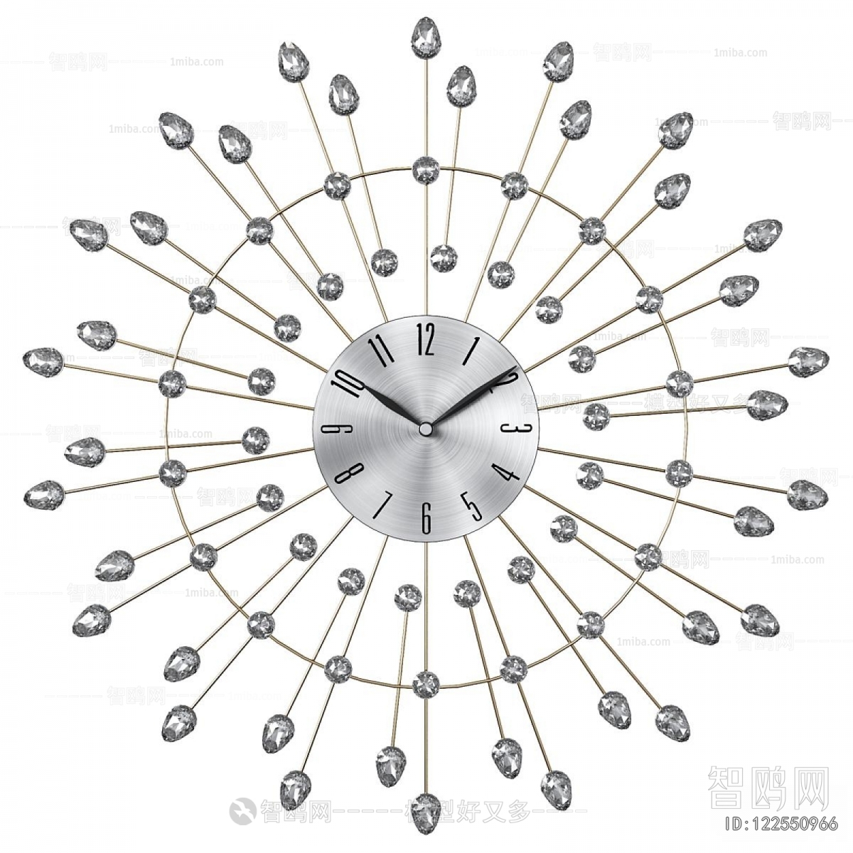 Industrial Style Wall Clock