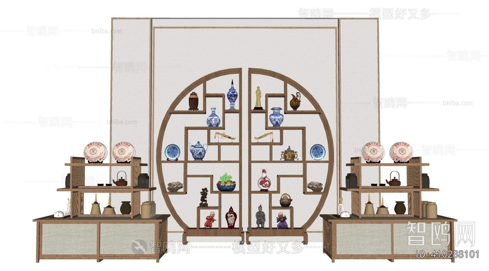 New Chinese Style Antique Rack