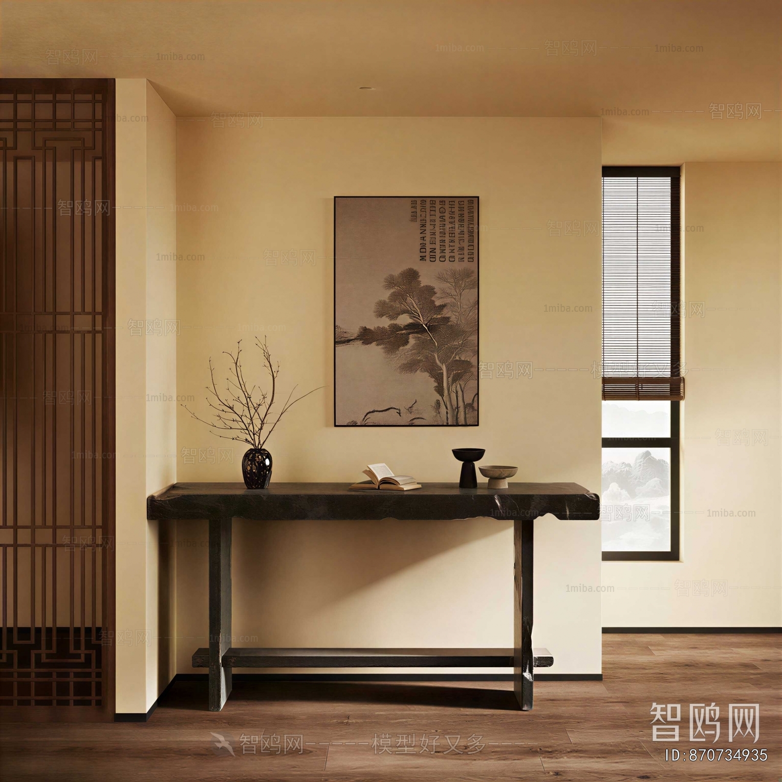 New Chinese Style Hallway