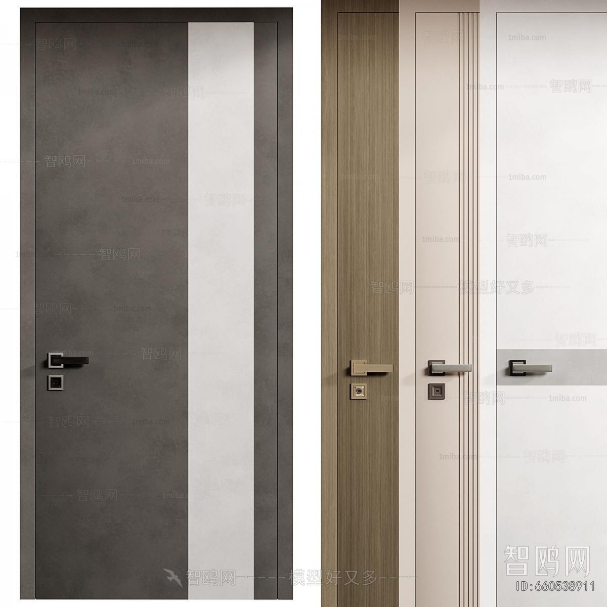 Modern Single Door