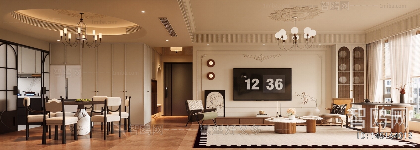 French Style A Living Room