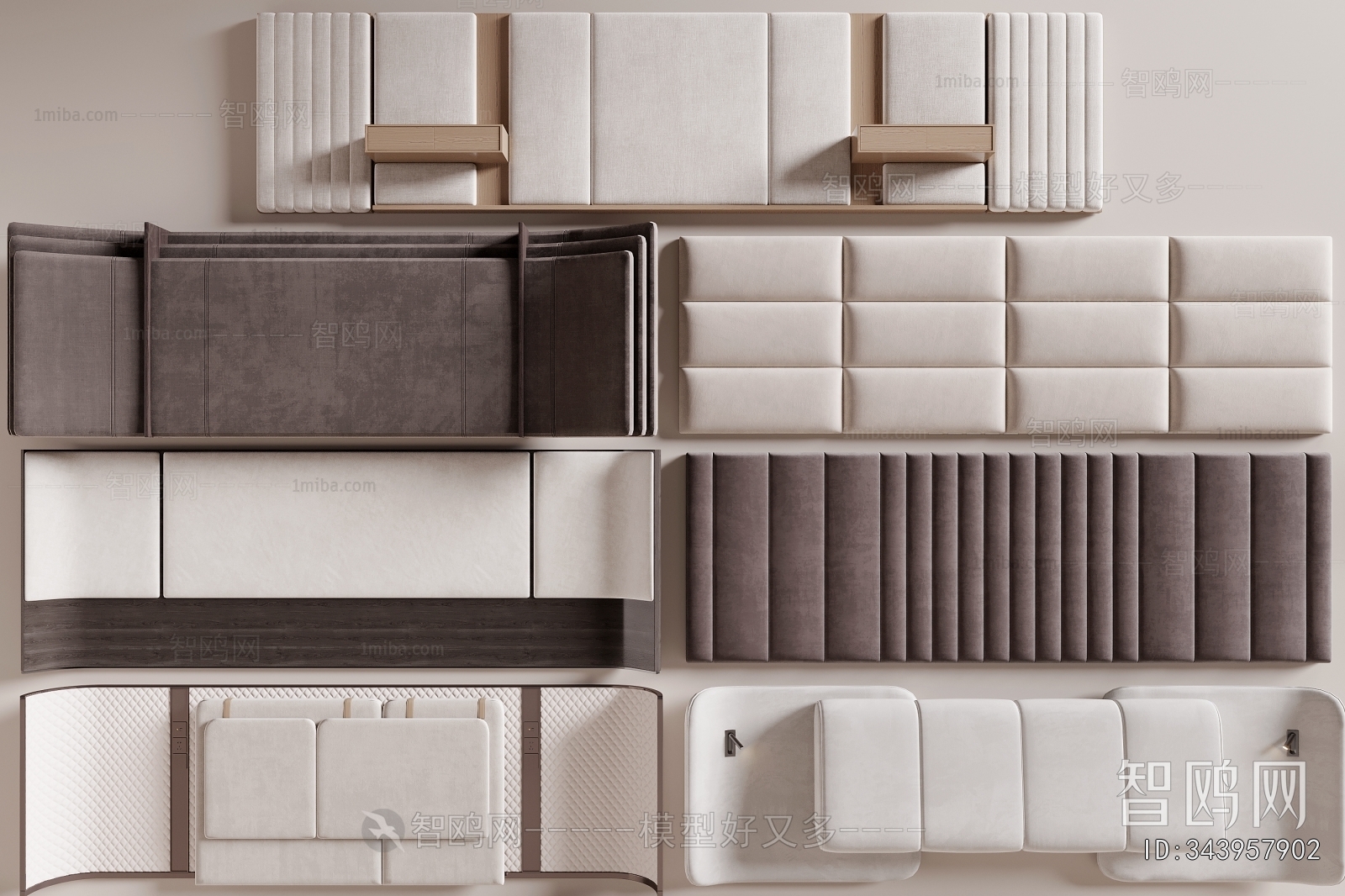 Modern Bedhead Back Rest