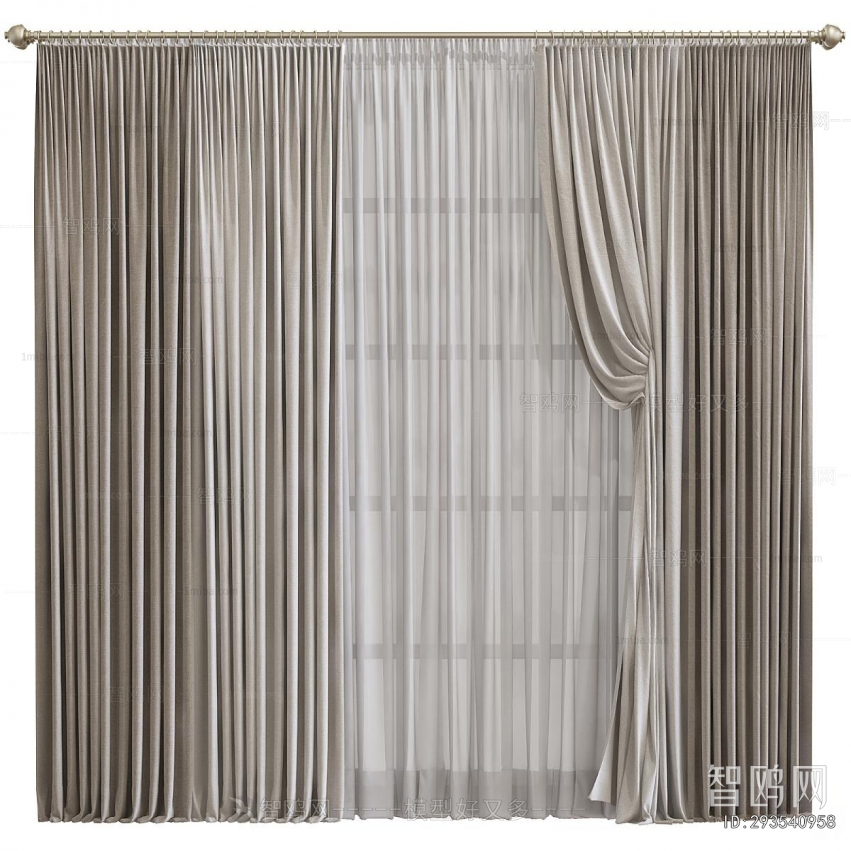 Modern The Curtain