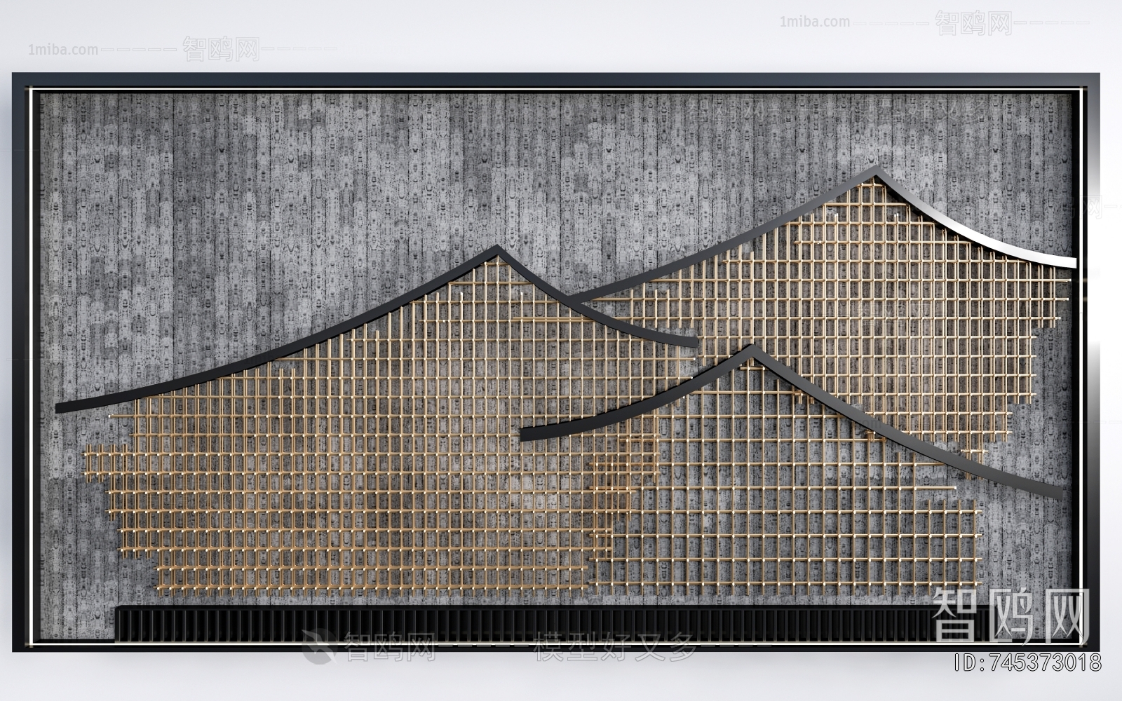 New Chinese Style Chinese Style Landscape Wall