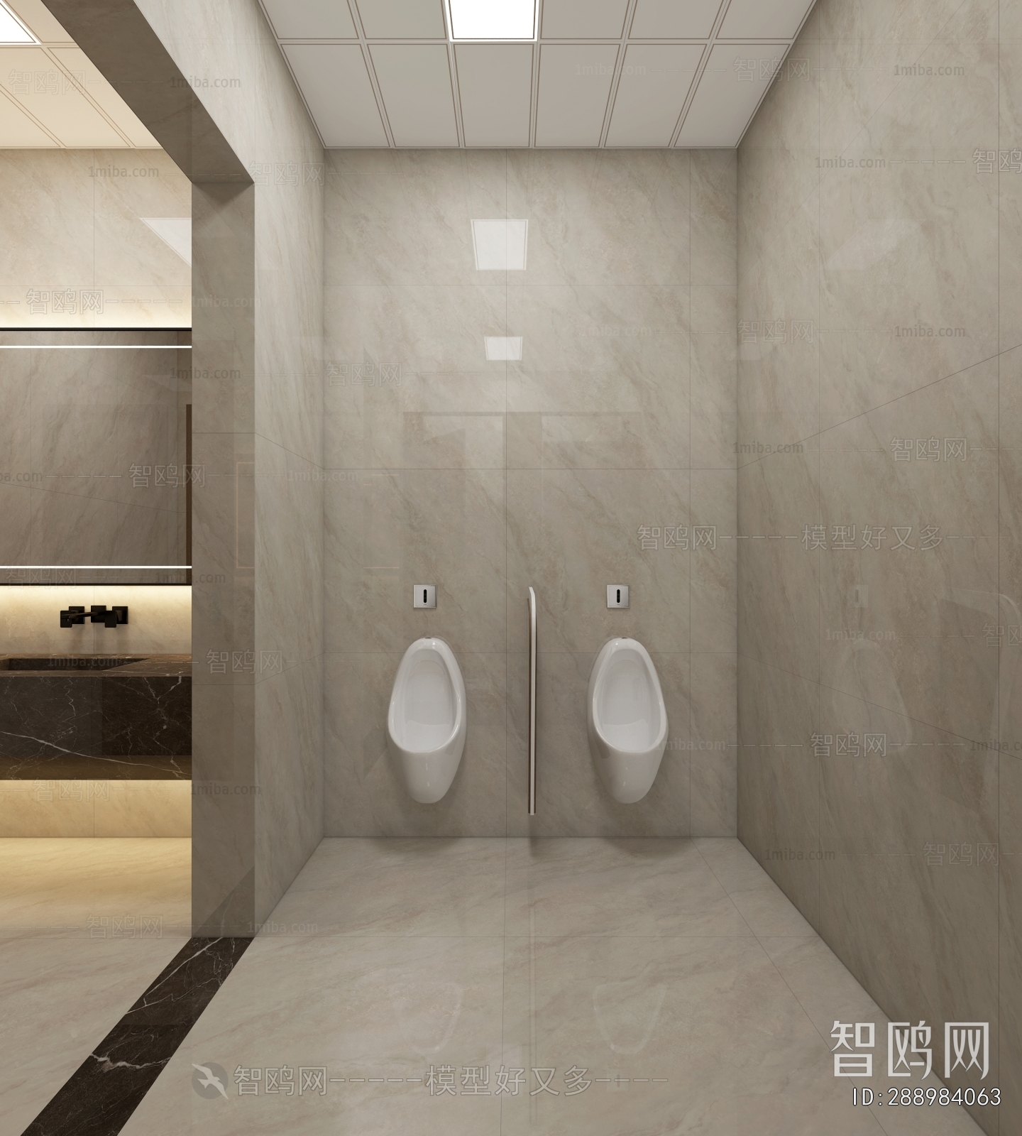 Modern Public Toilet