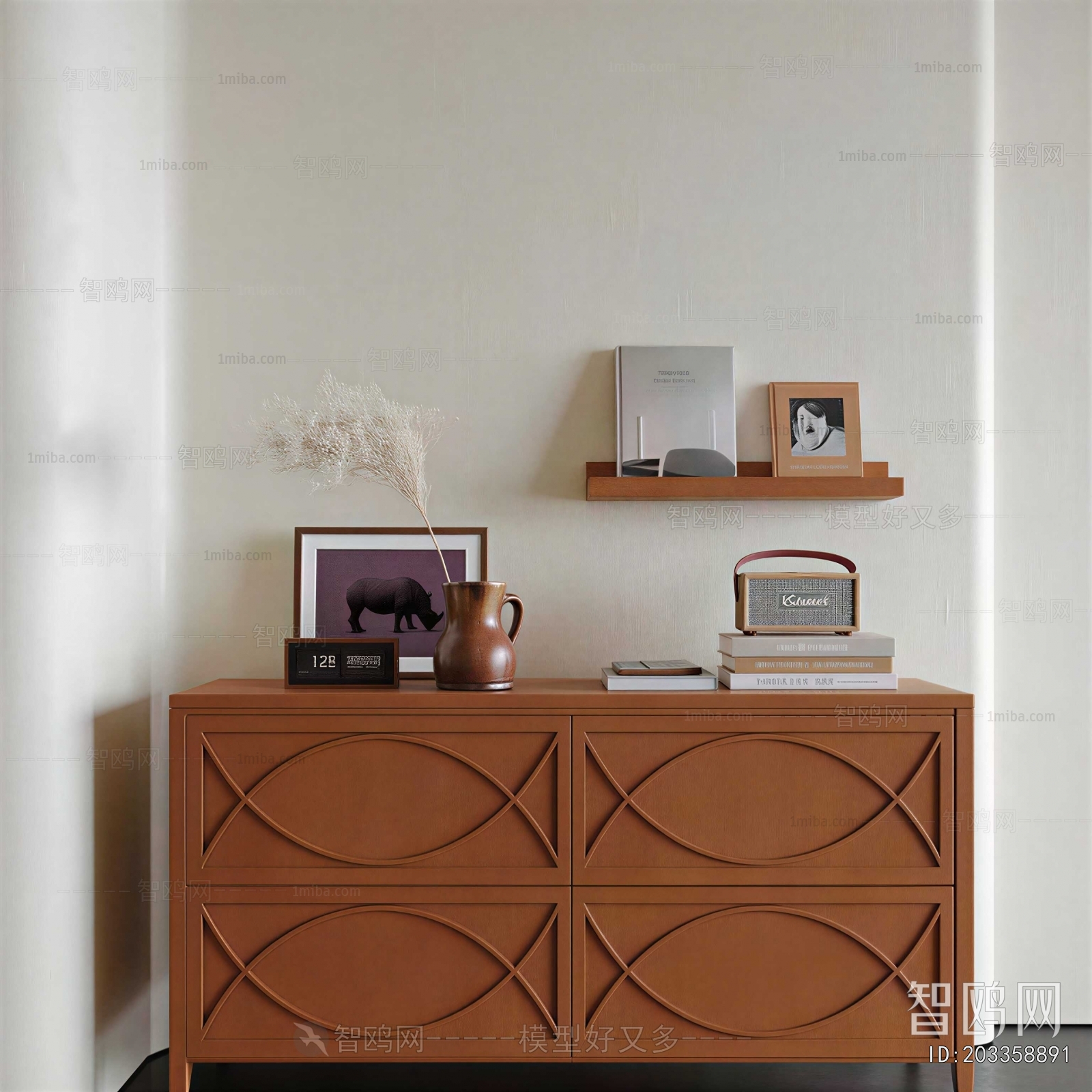 Modern Entrance Cabinet