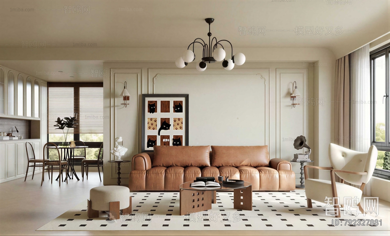 French Style A Living Room