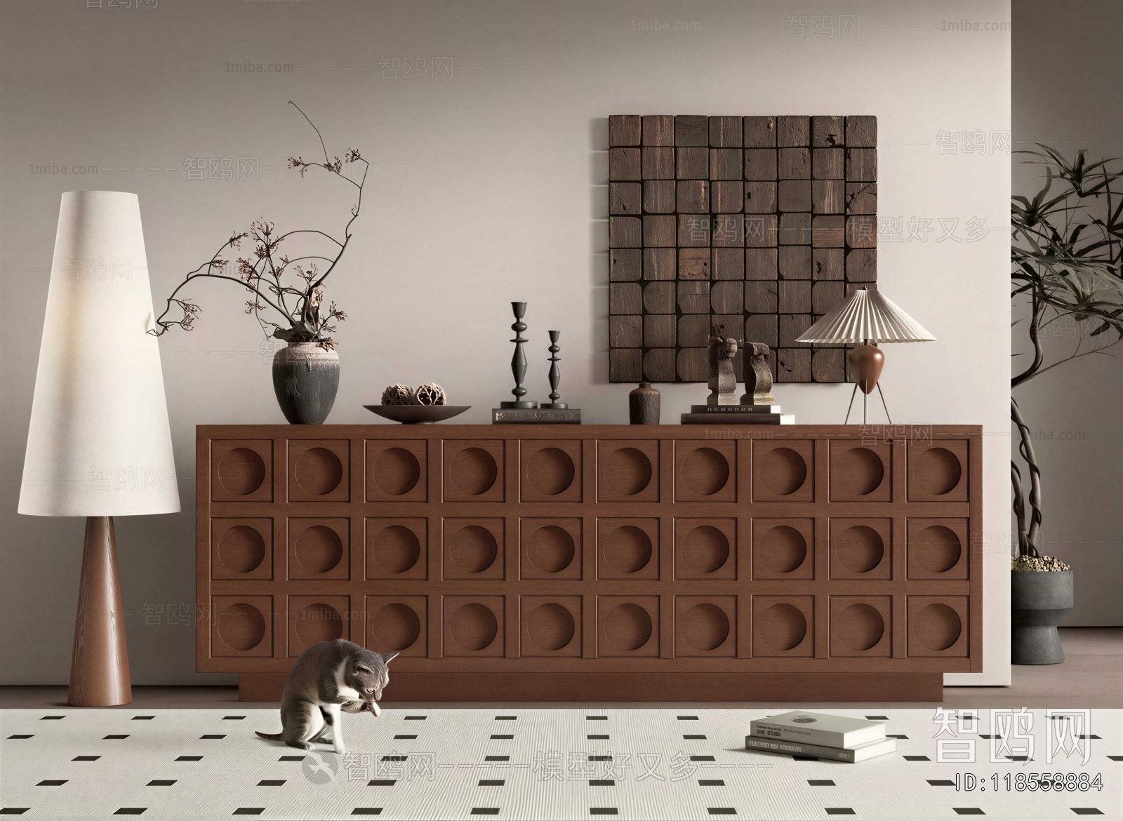 Modern Side Cabinet