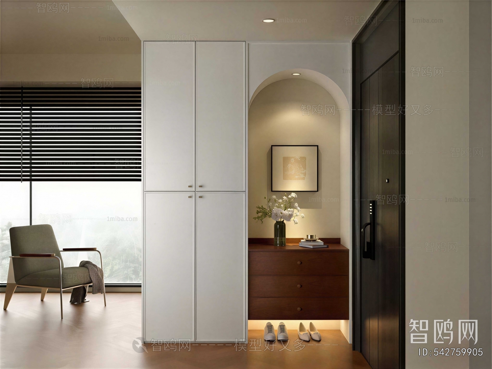 Modern Hallway