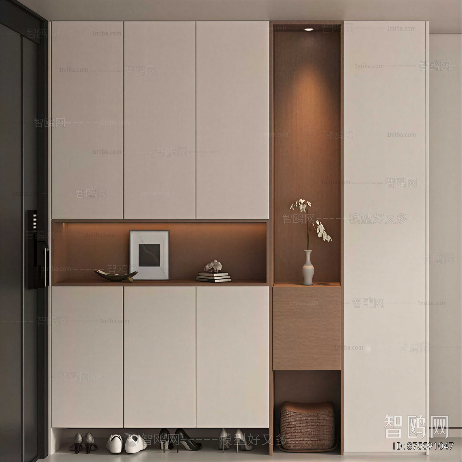 Modern Entrance Cabinet