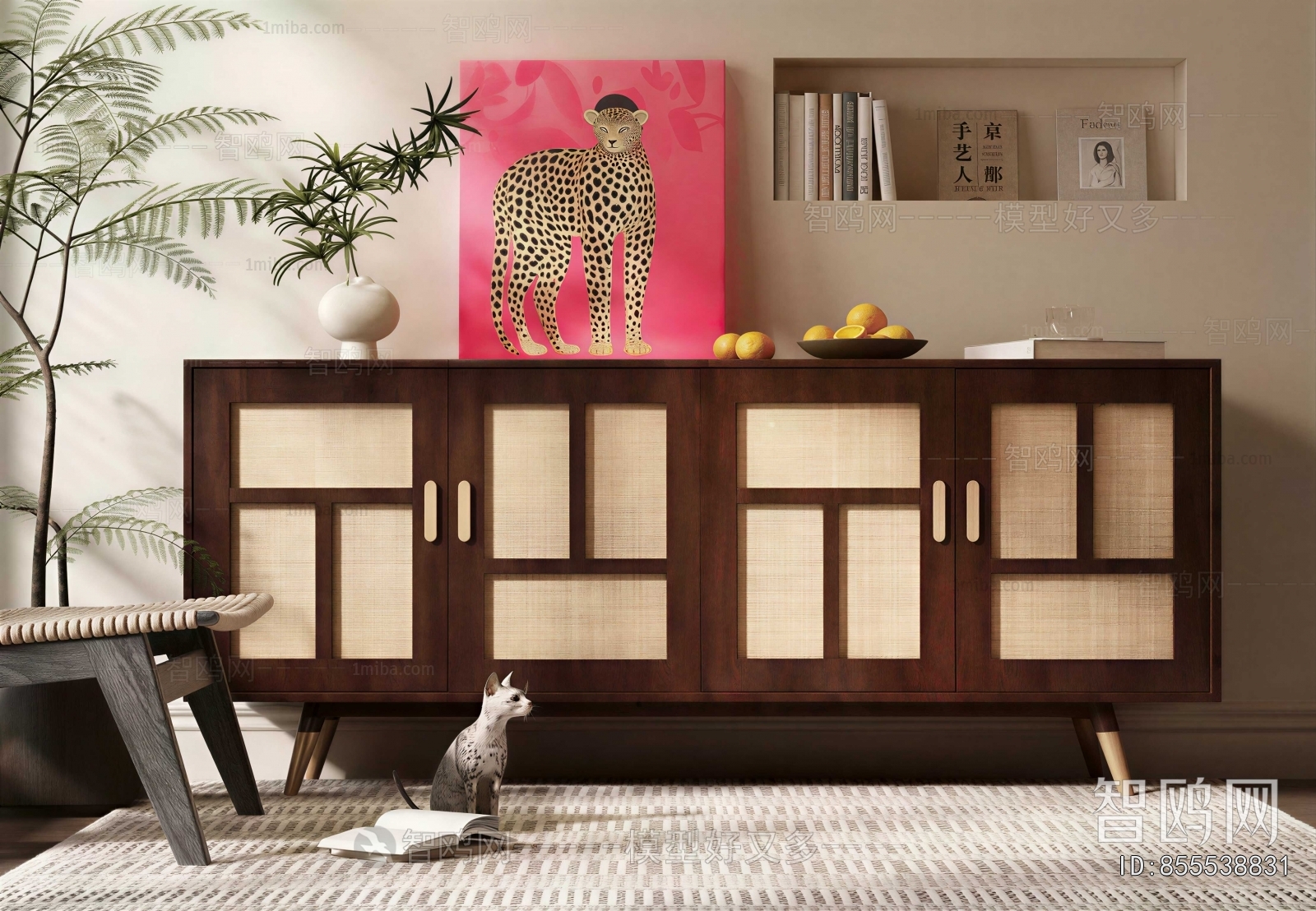 Modern Entrance Cabinet