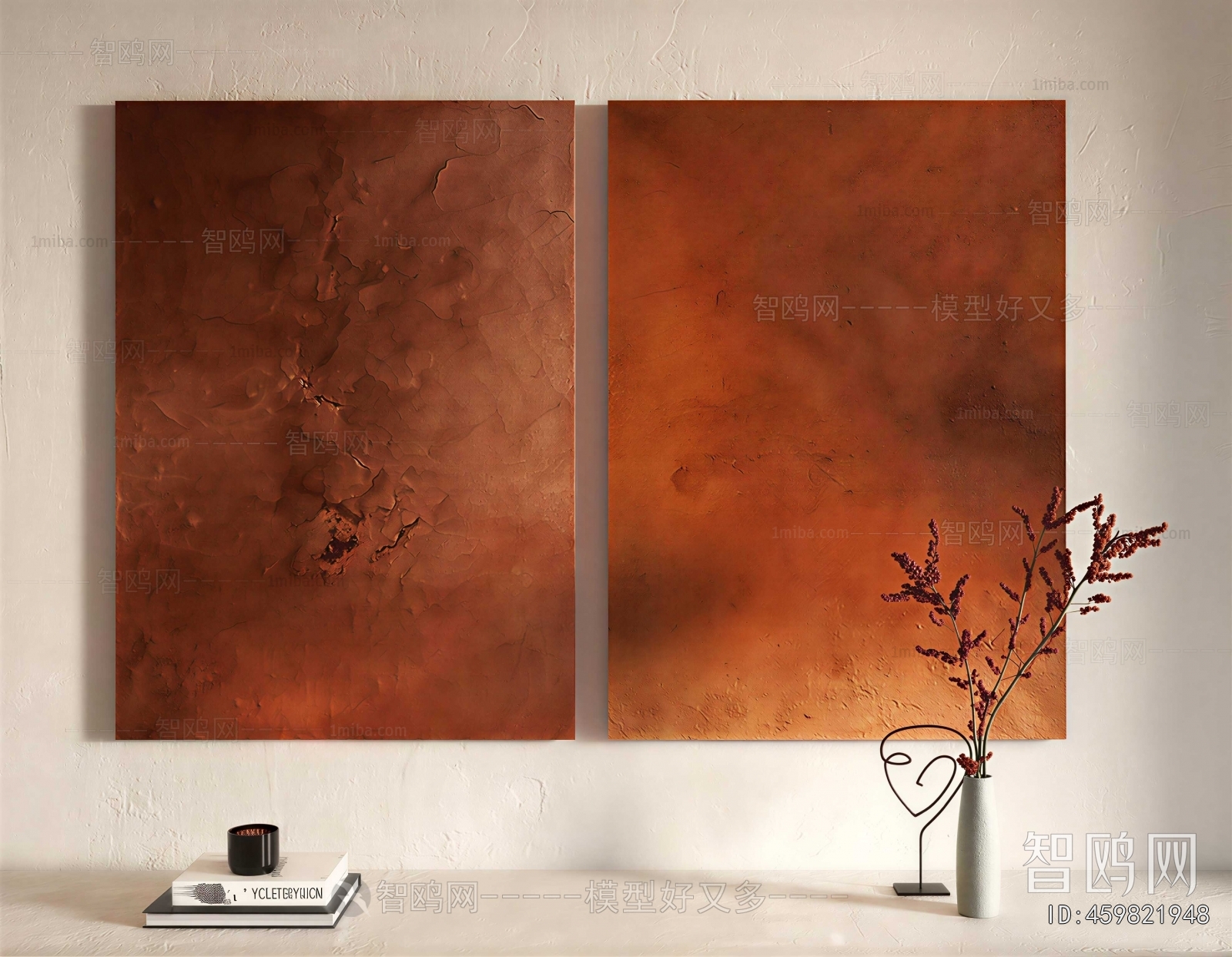 Wabi-sabi Style Painting