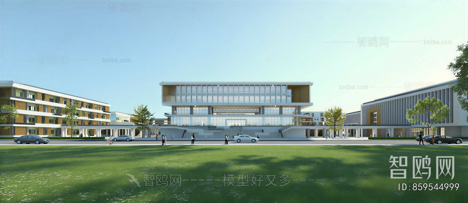 Modern Appearance Of Commercial Building