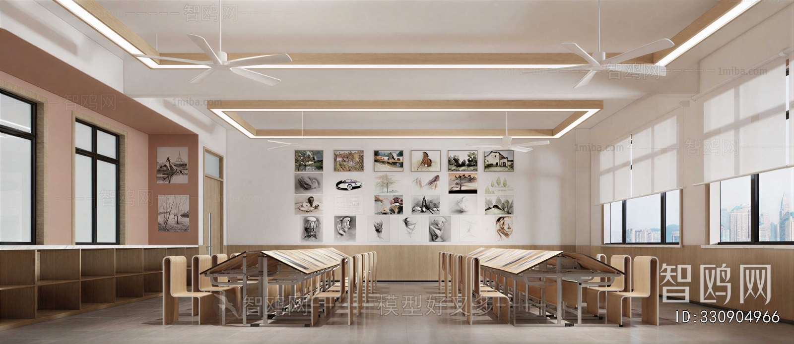 Modern Art Room