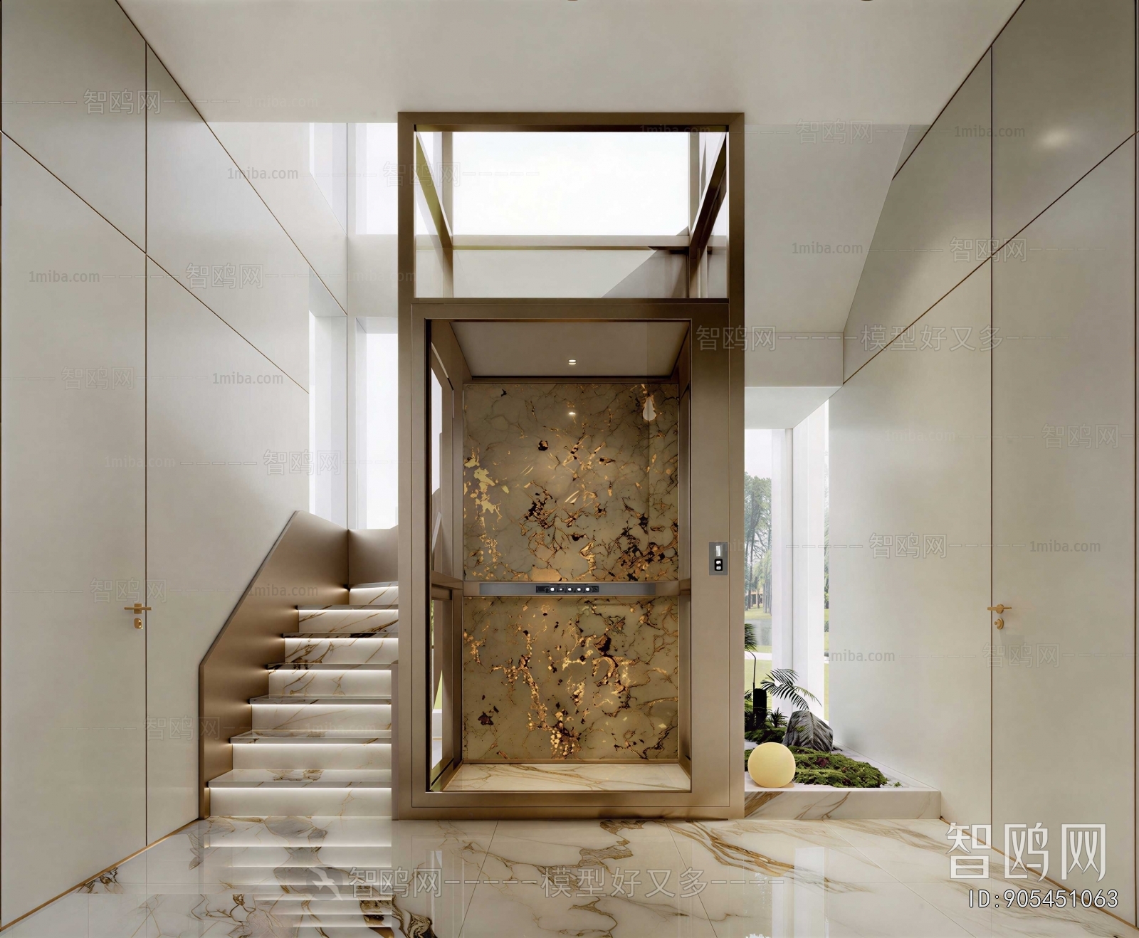 Modern Stairwell