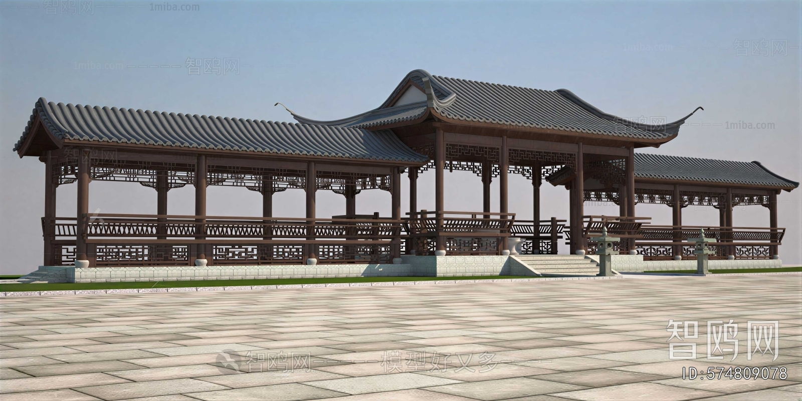 Chinese Style Gallery Frame