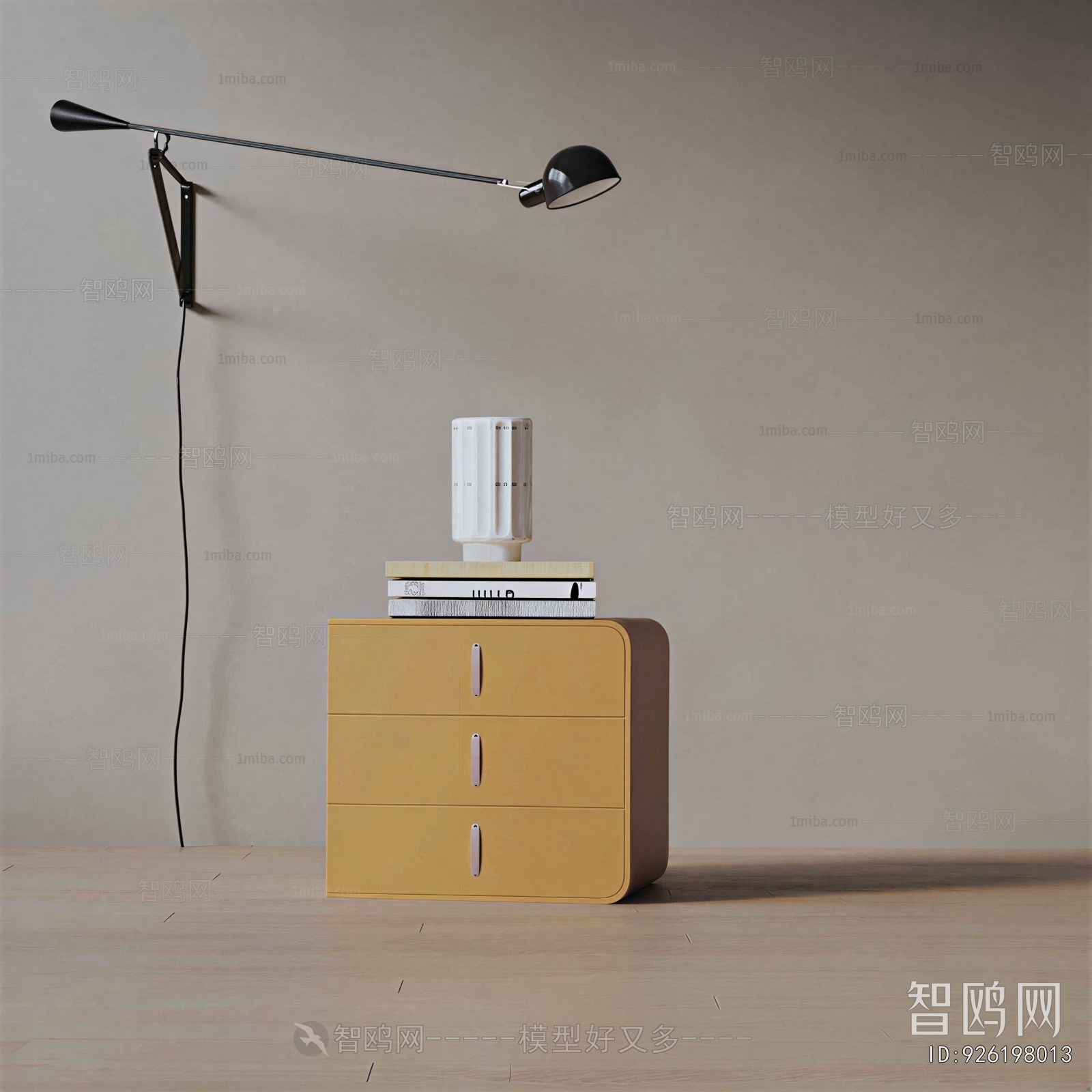 Modern Bedside Cupboard