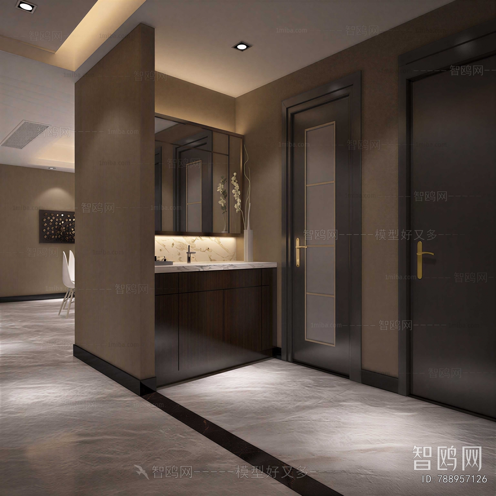 Modern Hallway