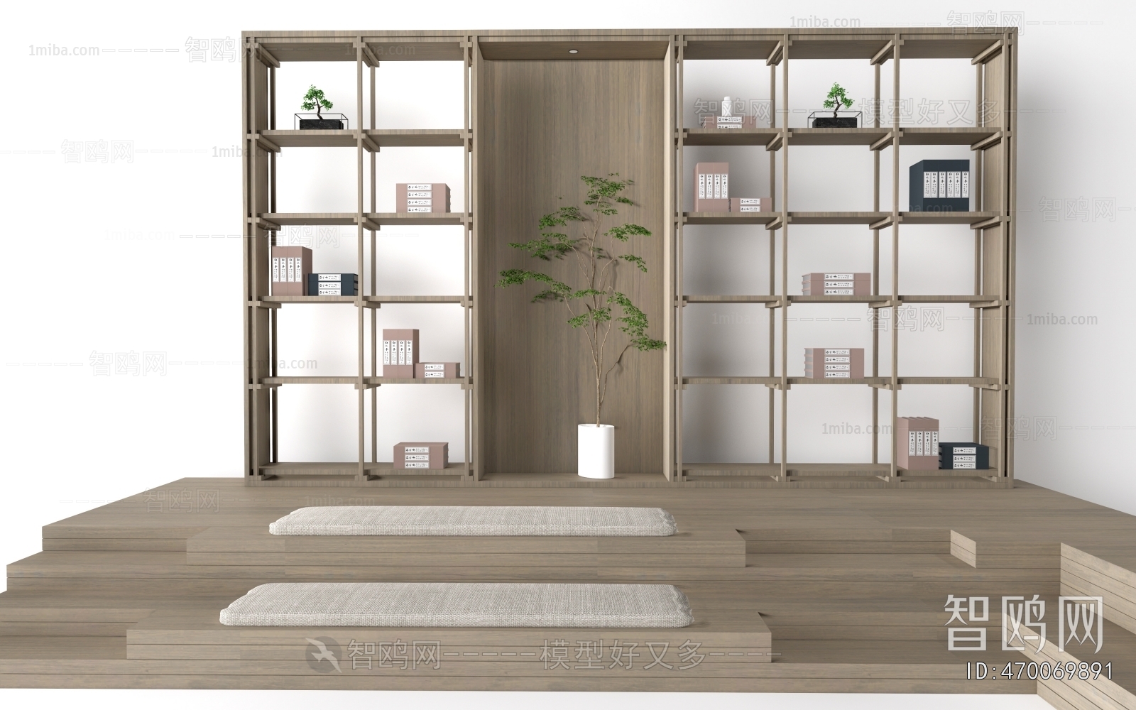 New Chinese Style Decorative Cabinet
