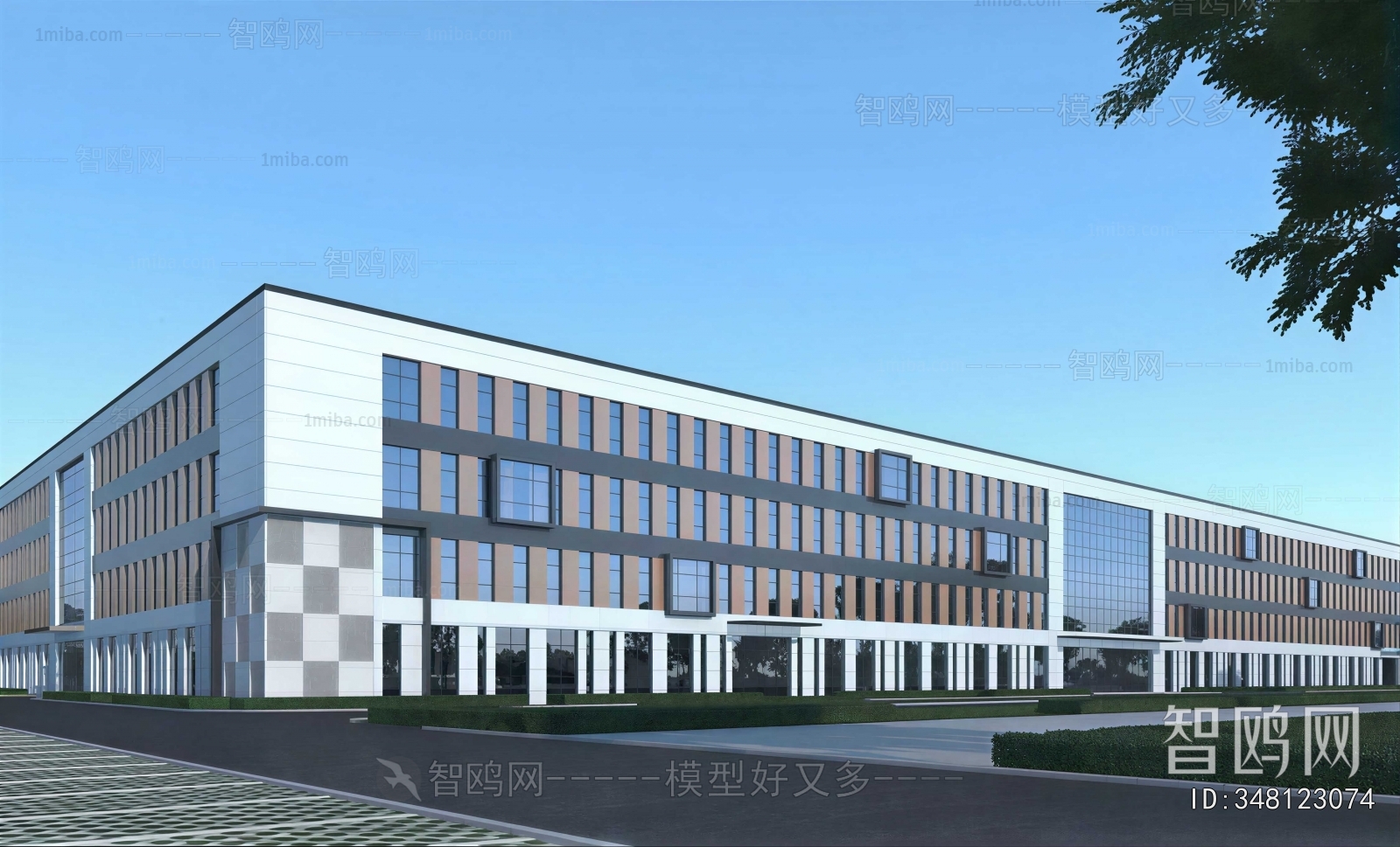 Modern Appearance Of Commercial Building