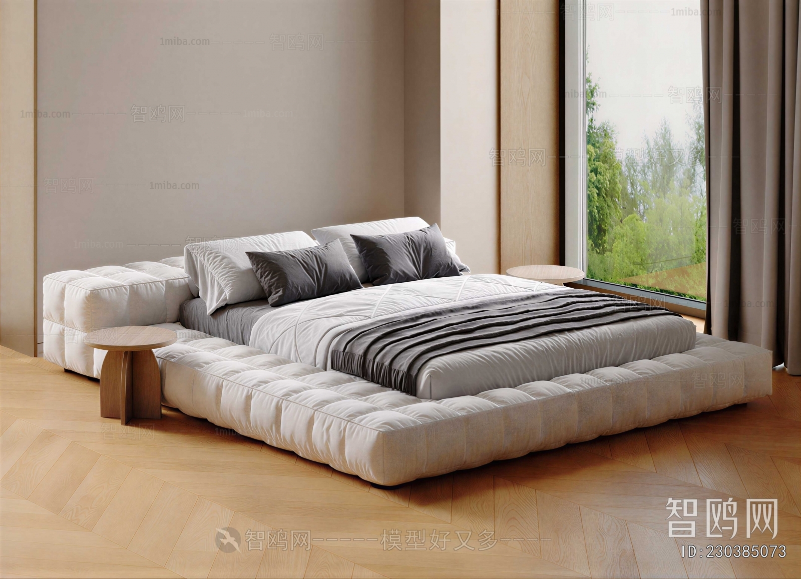 Modern Double Bed