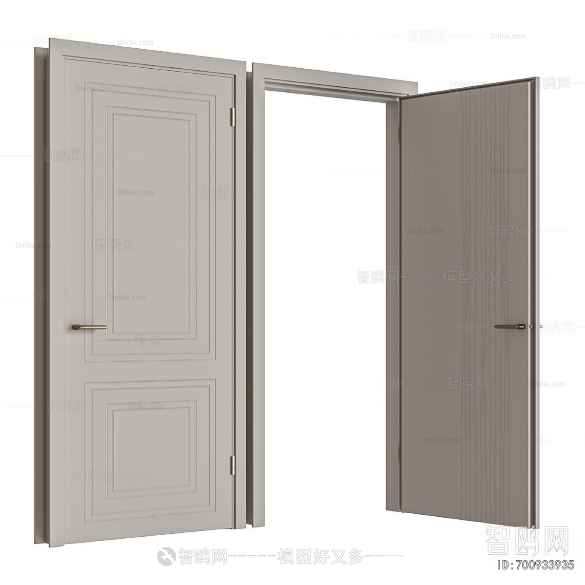 Modern Single Door