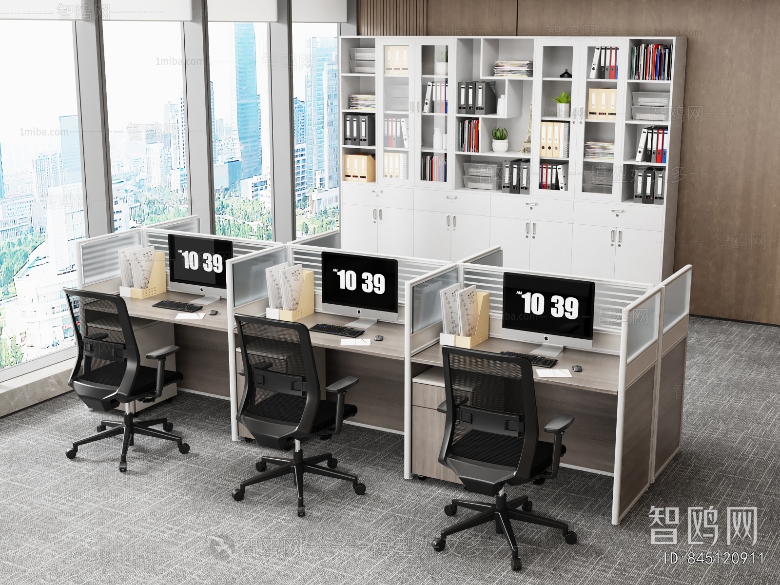 Modern Office Desk And Chair