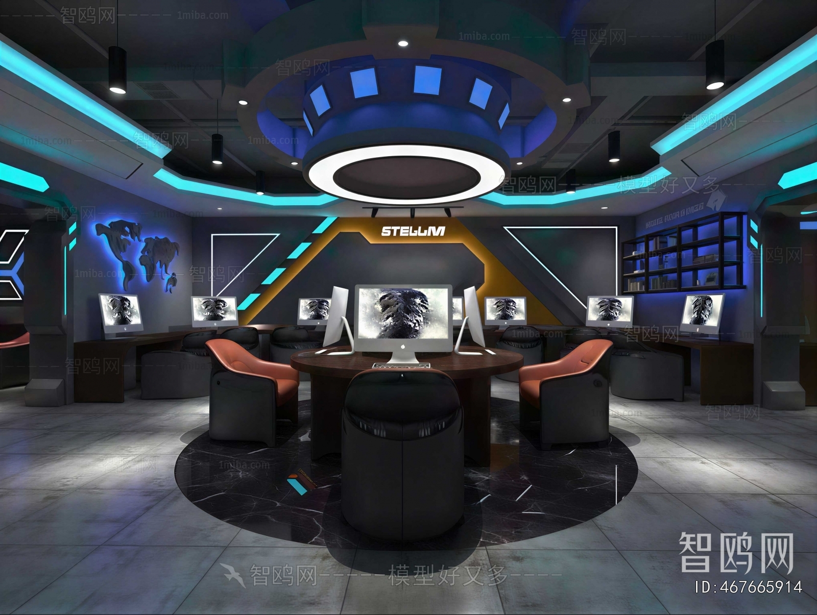 Modern Internet Cafe