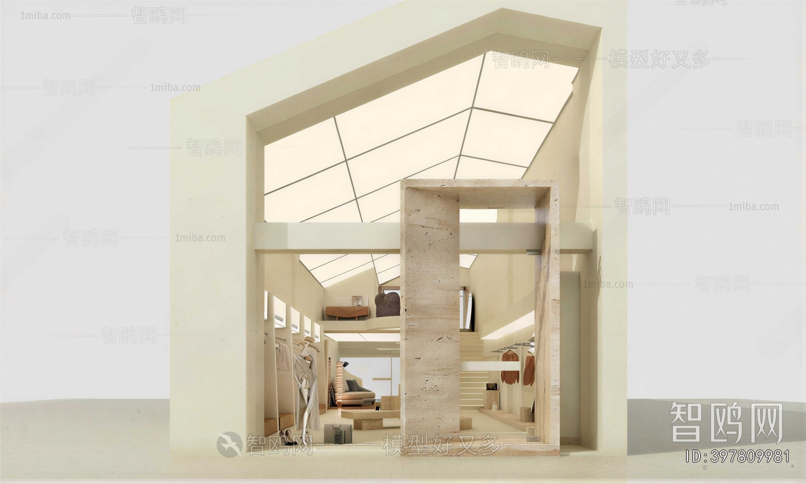 Modern Appearance Of Commercial Building