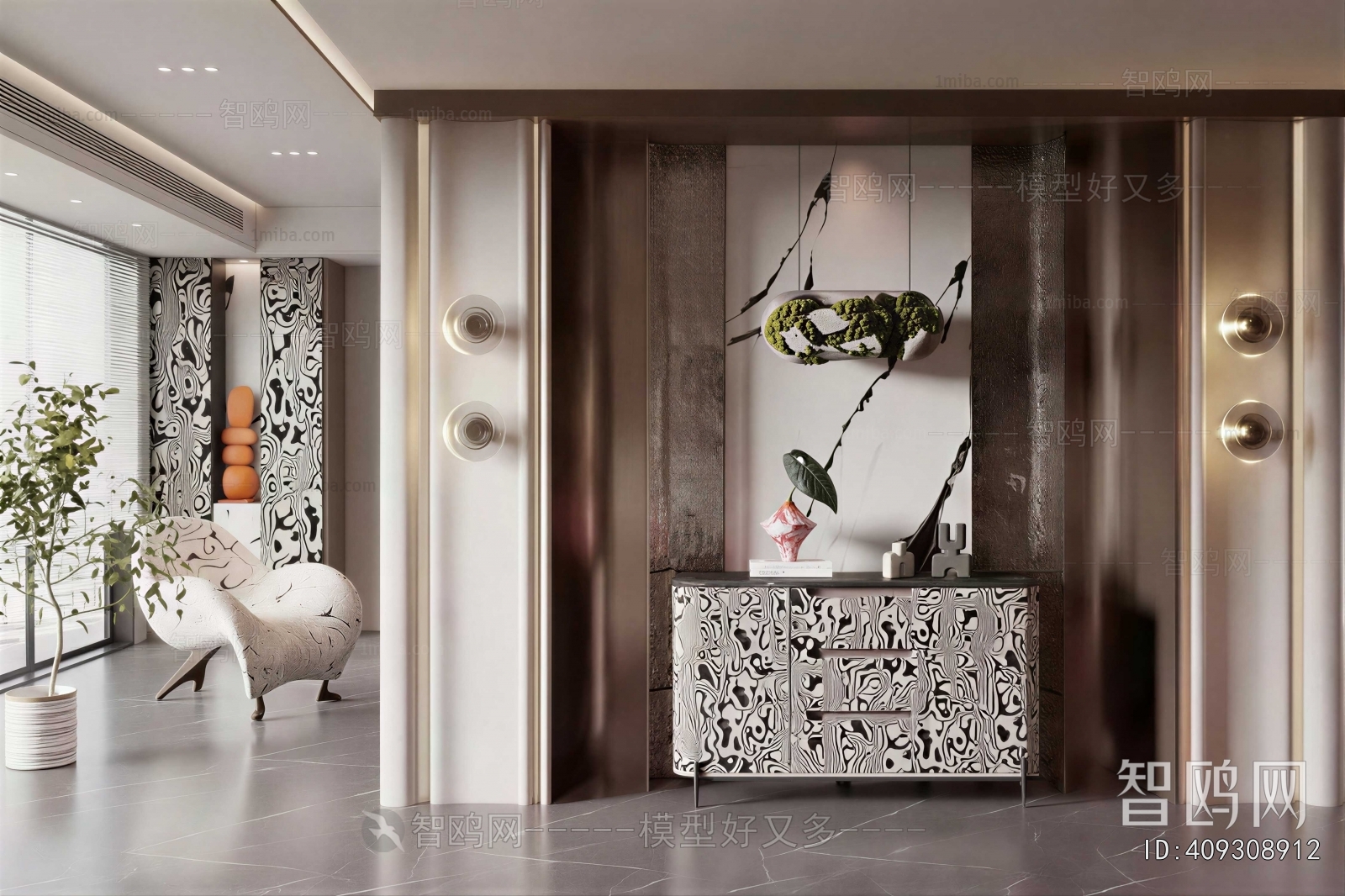 Modern Hallway