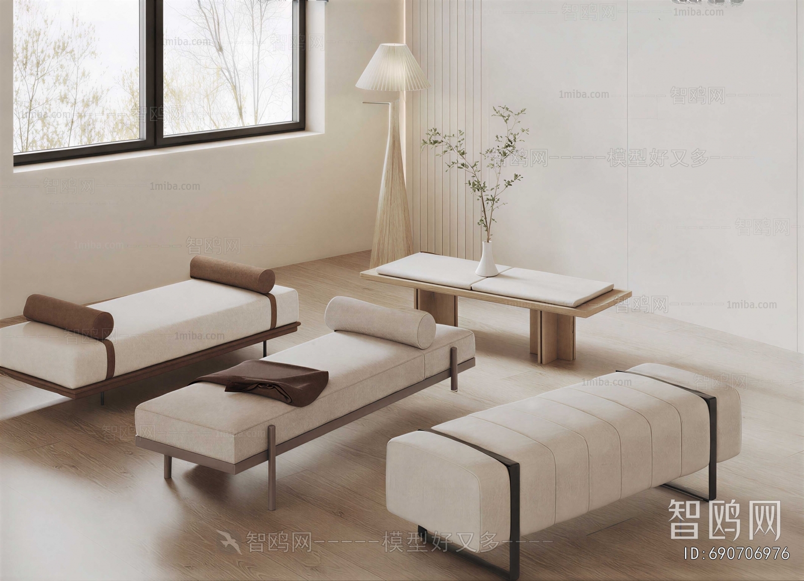 Modern Bench