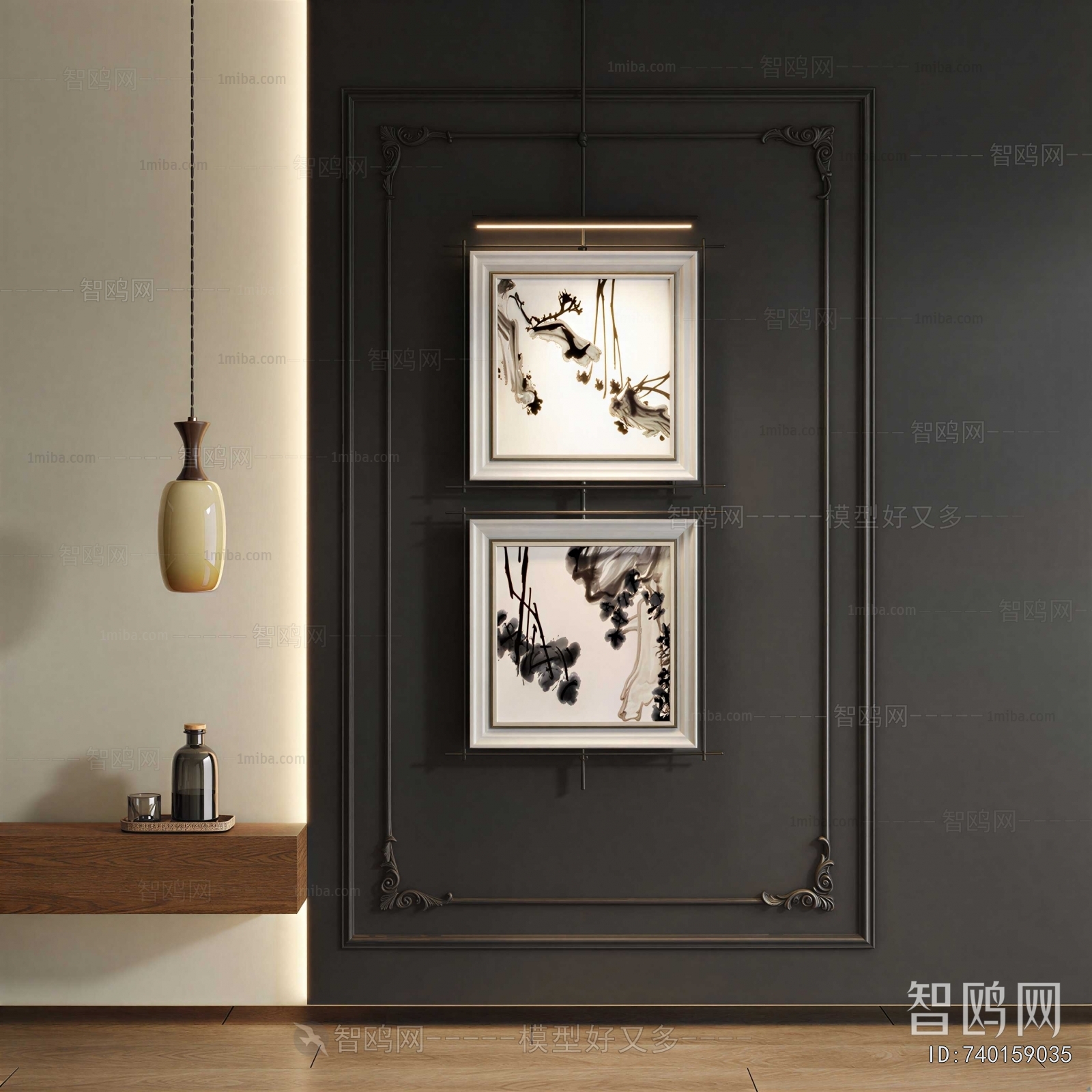 New Chinese Style Painting
