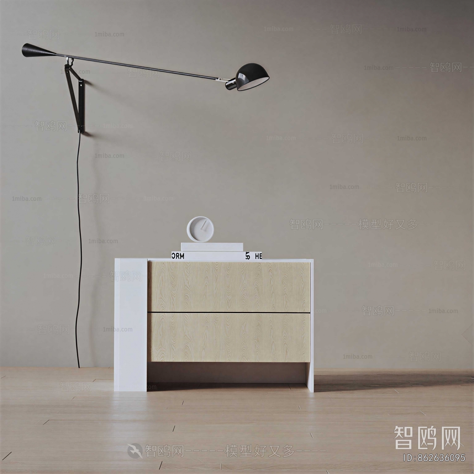 Modern Bedside Cupboard