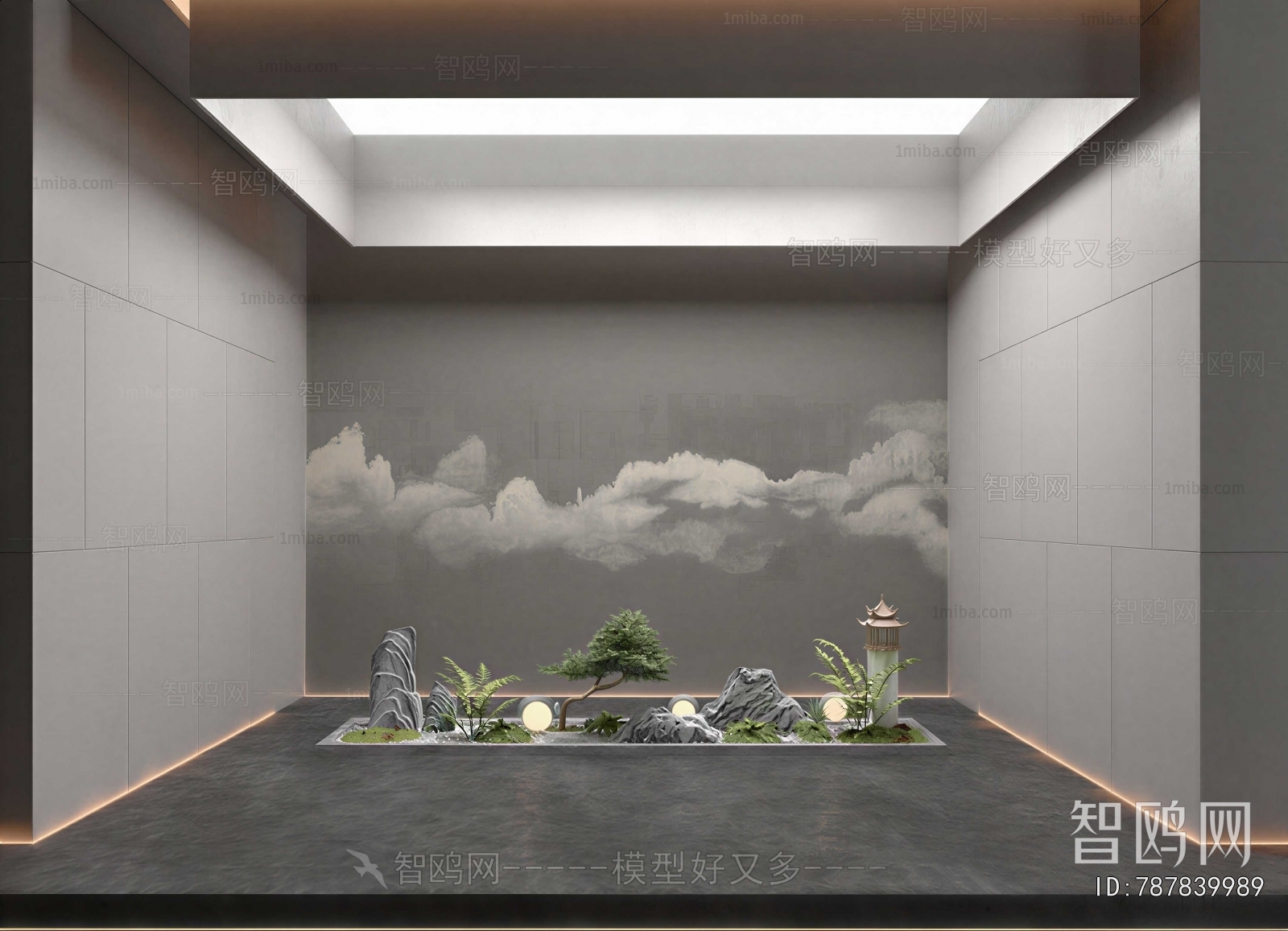 New Chinese Style Plant Landscaping