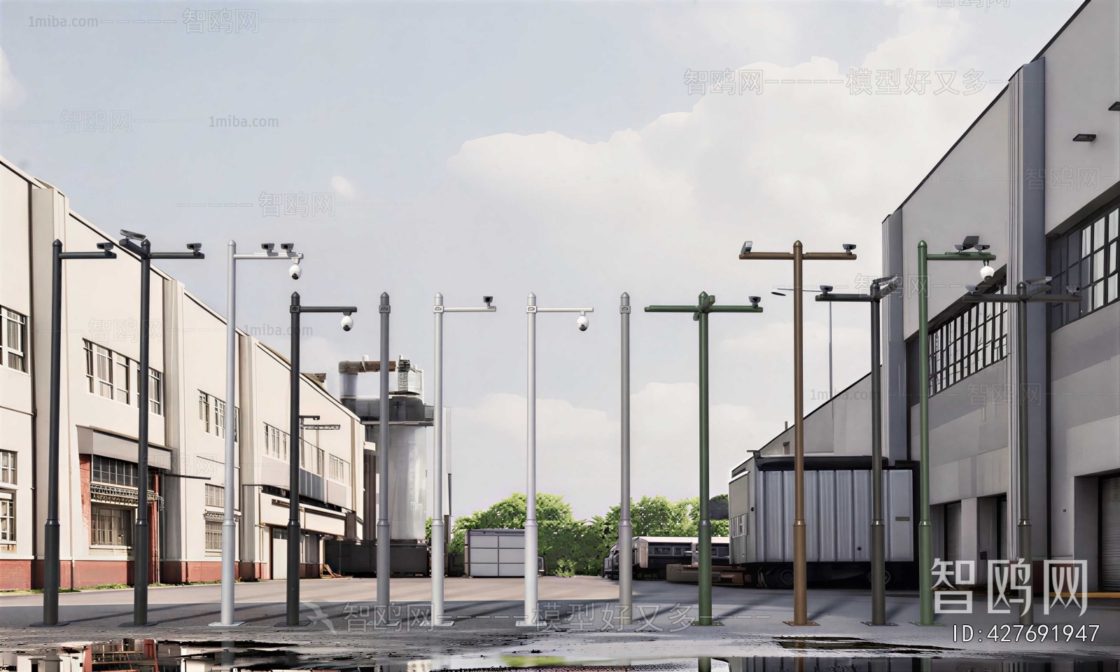 Modern Outdoor Light