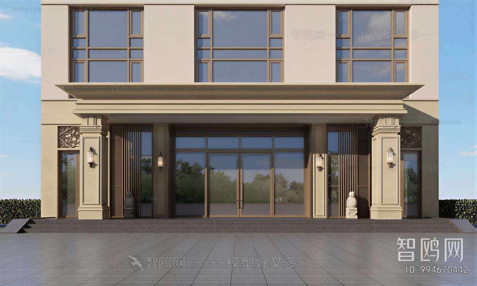 Modern Facade Element