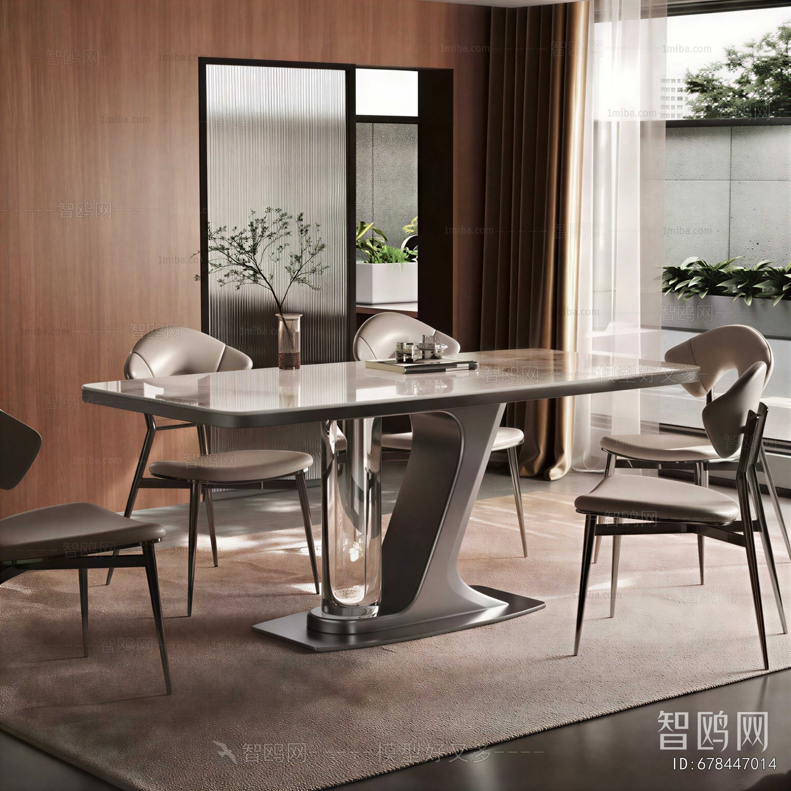 Modern Dining Table And Chairs