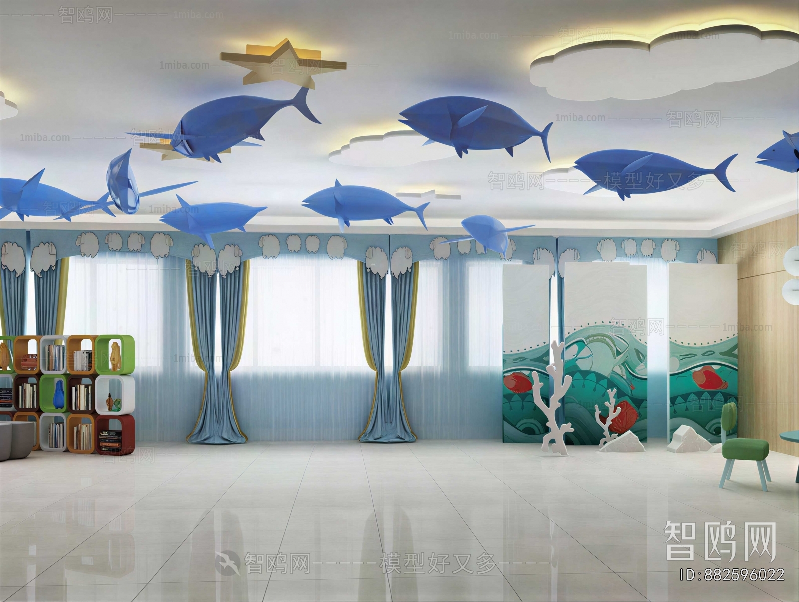 Modern Children's Playroom