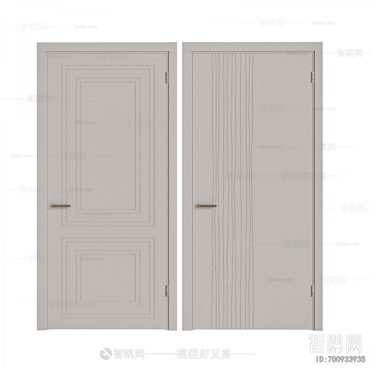 Modern Single Door