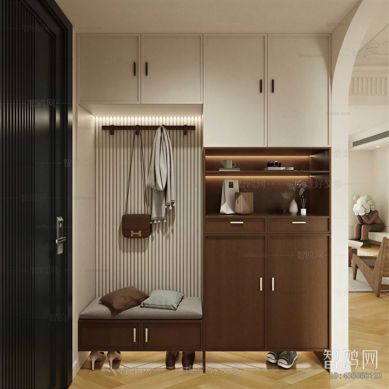 Modern Shoe Cabinet