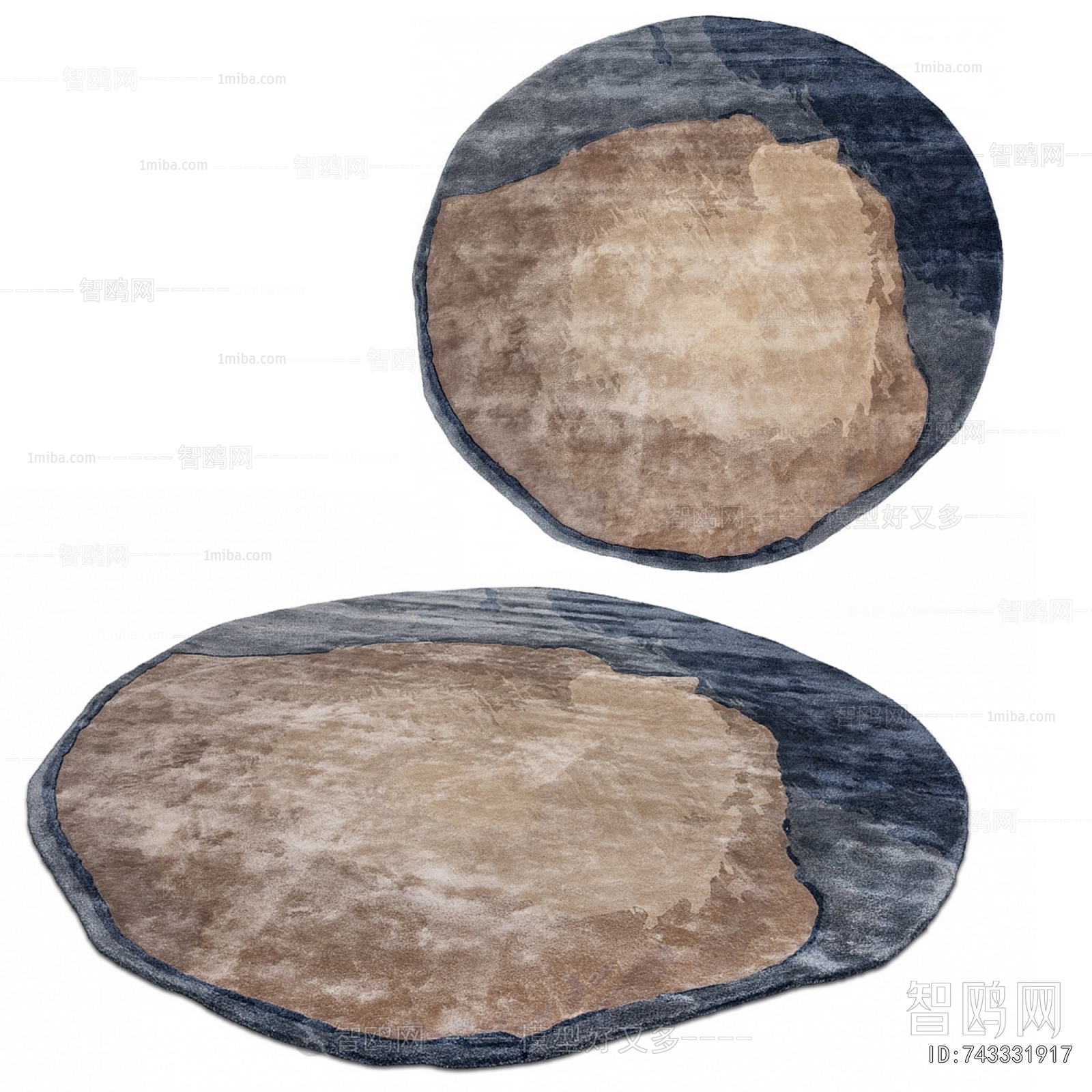 Modern Circular Carpet