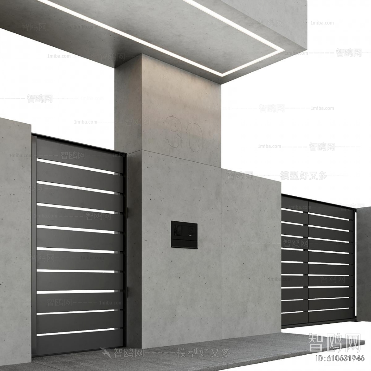 Modern Fence