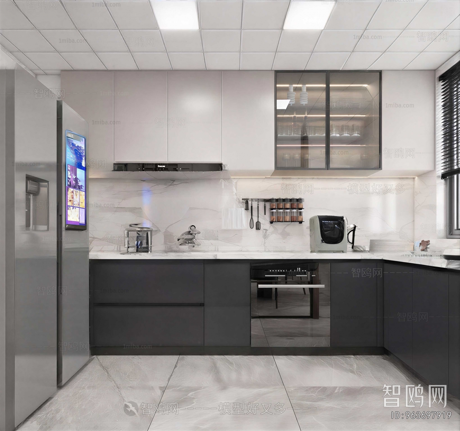 Modern The Kitchen