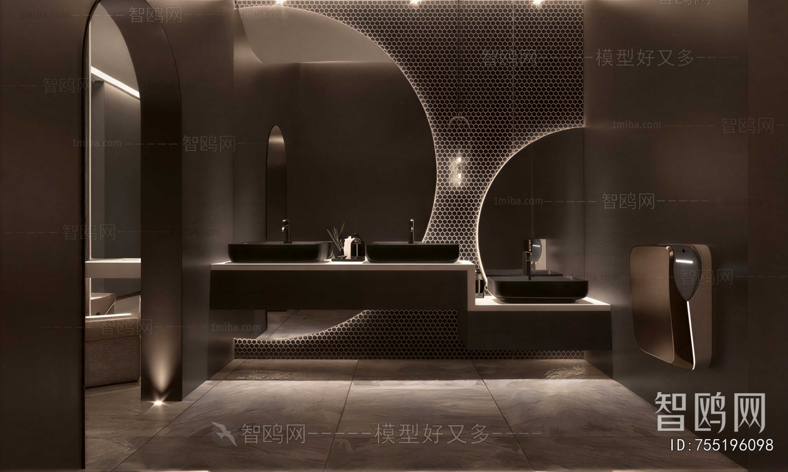 Modern Public Toilet