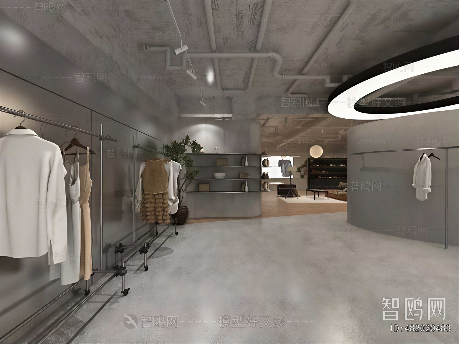 Modern Clothing Store