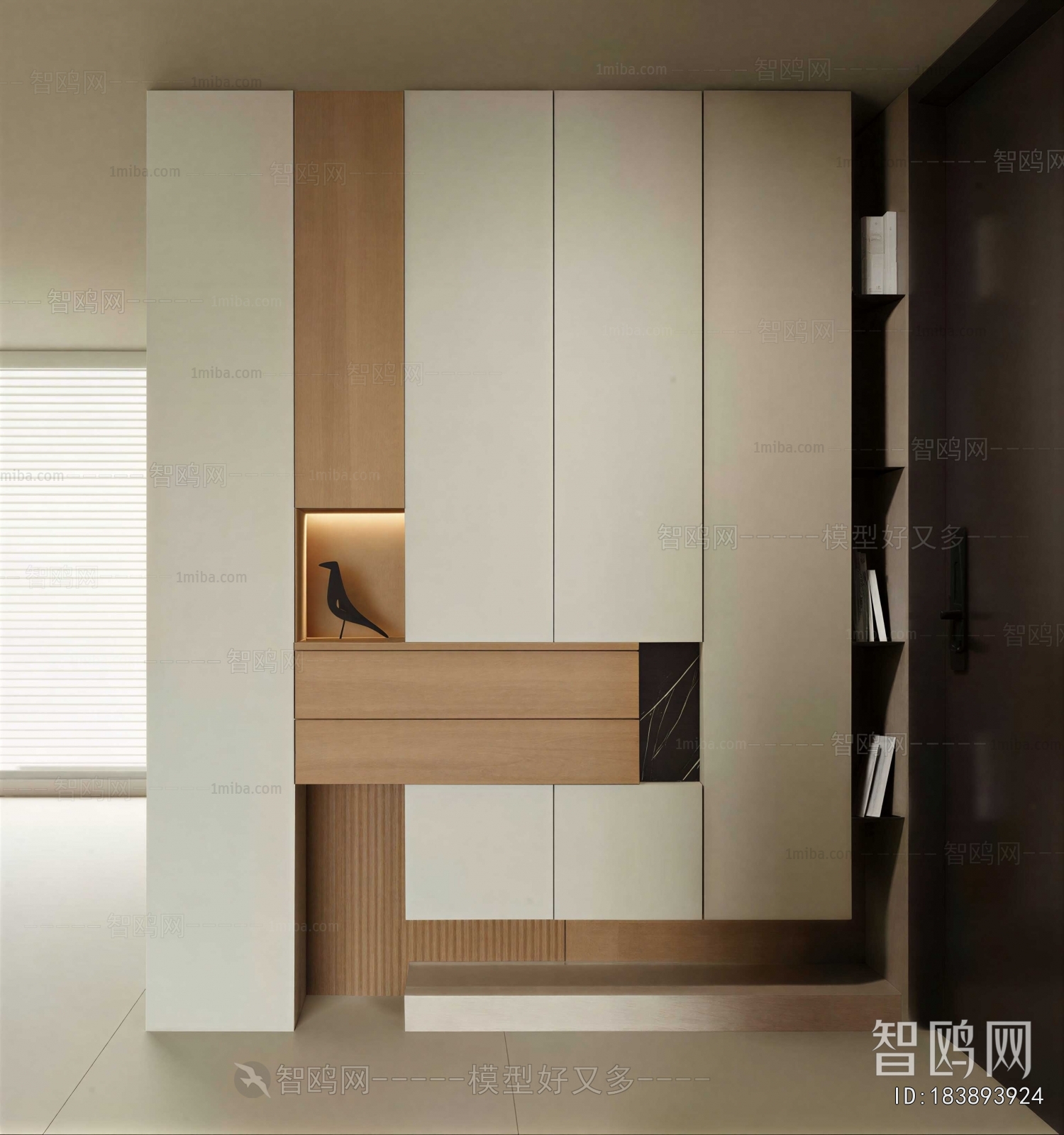 Modern Shoe Cabinet